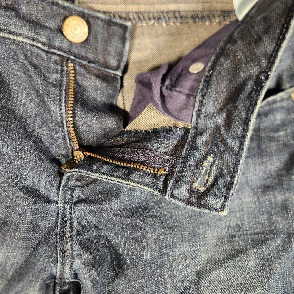 Banana Republic Bootcut Jeans‎ Men 27/4 Dark Wash Good Denim Pants 740082-00